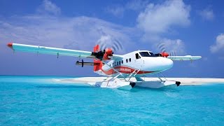 MOST BEAUTIFUL FLIGHT IN THE WORLD Maldives seaplane transfer [upl. by Ocirne]