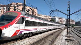 Renfe 465Civia llegando a Villaverde Bajo con pitada [upl. by Aninahs]