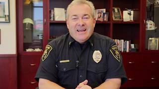 Chief Ryan video message to Gridley Middle School [upl. by Yeslek999]