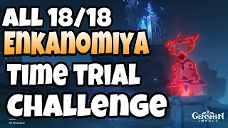 All Enkanomiya Time Trial Challenge  Genshin Impact [upl. by Dreyer]