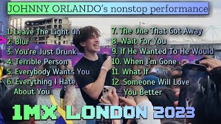 Johnny Orlando’s whole performance  1MX London 2023 Original Footage [upl. by Cindelyn]