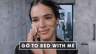 Bruna Marquezine’s Guide To Glowing Skin  Go To Bed With Me  Harper’s BAZAAR [upl. by Fenella]