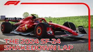 F1 2024 Ferrari SF24 Filming Day at the Fiorano Circuit  AssettoCorsa [upl. by Jolenta]