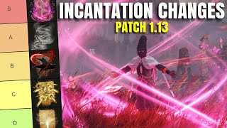 Incantation Buffs Reviewing The Spell Changes Patch 113 Elden Ring Shadow of the Erdtree [upl. by Perce]