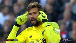 Alisson Becker vs Brighton • 25082018 [upl. by Julis276]