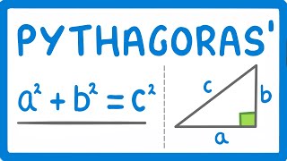 GCSE Maths  Pythagoras Theorem And How To Use It 120 [upl. by Rugen]