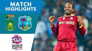 Windies Progress to Semis  South Africa vs West Indies  ICC Mens WT20 2016  Highlights [upl. by Gastineau]