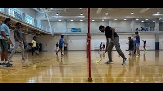 BADMINTON TAMUCC on Oct 18th 2024 Match D [upl. by Etam364]