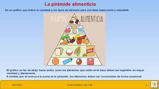 Ciencias  La pirámide alimenticia [upl. by Dareen]