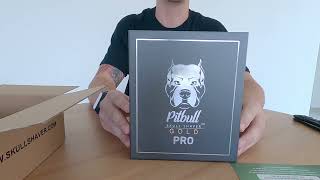 Customer Unboxing of the Skull Shaver Pitbull Gold PRO Shaver [upl. by Sundin]