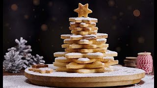 Recette sapin sablés de Noël [upl. by Trudnak345]