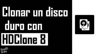 Clonar un disco duro con HDClone 8 Free [upl. by Neleag]