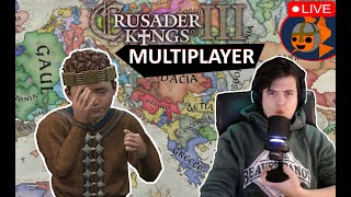 Rise of the Avars King 3 Paradox Mega Campaign XVII Livestream [upl. by Rosemare]