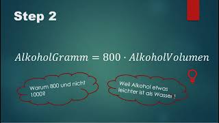 Alkohol wieviel ist im Bier Wein oder Schnaps Die einfache Rechnung von VolumenProzent auf Gramm [upl. by Reseta]