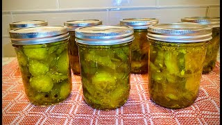 Canning Bread and Butter Pickles  Simple tothepoint [upl. by Schecter277]