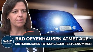 BAD OEYNHAUSEN KurparkKiller Fahndungserfolg  Polizei fasst mutmaßlichen Totschläger [upl. by Marcin]