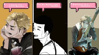 Pretty Setters Lyric Prank Their Team Groupchat  Haikyuu Text  ld0ntkn0wanyb0dy [upl. by Lacombe]