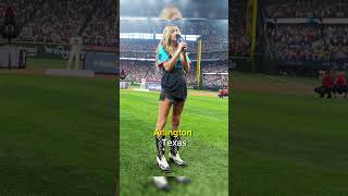 Ingrid Andress sings ‘worst National Anthem of all time’ at Home Run Derby Was Awful texas [upl. by Gosney]