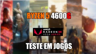 Ryzen 5 4600G  16GB de Ram  Teste em Jogos [upl. by Naharba511]