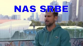 NOVAK DJOKOVIC intervju obilazi svet NAS SRBE MOŽETE novak djokovic [upl. by Nanete]