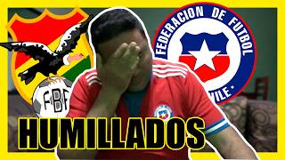 CHILE vs BOLIVIA 1 2  eliminatorias 2026 reaccion a derrota de CHILE [upl. by Aneleasor]