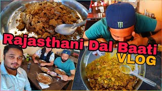 Rajasthani Dal Baati  Food Review  Anand Gujarat Best food in Anand Gujarat rajasthani food [upl. by Melamie622]