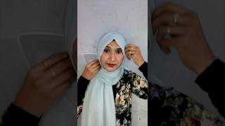 Hijab tutorial using pleated hijabs hijabstylenishanalukman100millionhijabloverhalalstock [upl. by Marigolde635]