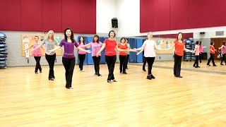 Un Dos Tres  Cato Larsen  Line Dance Dance amp Teach in English amp 中文 [upl. by Mandler802]