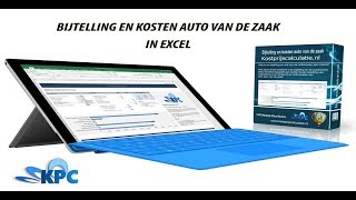 Bijtelling en kosten auto van de zaak in Excel [upl. by Sanoj]