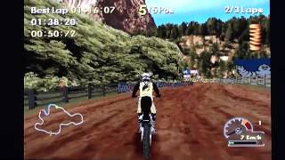 Moto Racer World Tour on Playstation PS1 [upl. by Lamson829]