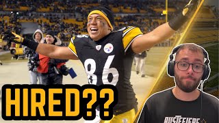 Steelers Hiring Hines Ward as New Coach [upl. by Alinna]