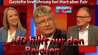 Wie Jörg Meuthen AfD bei Hart aber Fair zum Thema Steuern Betrugsversuche halbwegs vereiteln kann [upl. by Retniw]