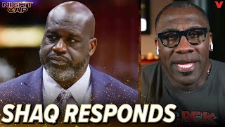 Shannon Sharpe reacts to Shaquille ONeal calling Unc out for criticizing Jokic interview  Nightcap [upl. by Ojillek]