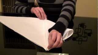 •••Relaxing Napkins Folding Tutorial••• [upl. by Hpsoj967]