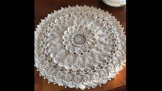 Arcanoweave Doily Tutorial  rounds 1 to 3  english amp español [upl. by Selden]