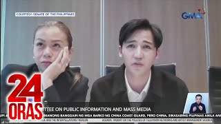 Sandro Muhlach ikinuwento ang nangyari nang papuntahin sa kuwarto kung nasaan sina  24 Oras [upl. by Ayekin81]