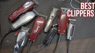 Best Barber Clippers For Fades 2017 [upl. by Linsk]