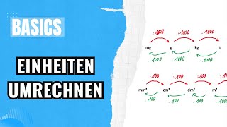 Maßeinheiten umrechnen  Länge Fläche und Gewicht  Mechanik Grundlagen [upl. by Maynord]