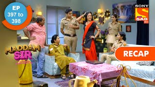 Maddam Sir  Ep 397 amp Ep 398  RECAP  मैड्डम सर [upl. by Koral]