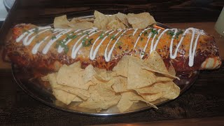 Huge 6lb Chicken Burrito Challenge in Fort Lauderdale Florida [upl. by Atiz]