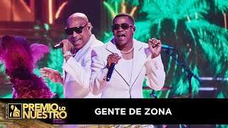 Gente de Zona hace un emotivo tributo a Celia Cruz  Premio Lo Nuestro 2024 [upl. by Adnawat]