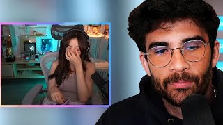 The Pokimane Situation is HORRIBLE  Hasanabi reacts to Penguinz0 Charlie [upl. by Raseta]