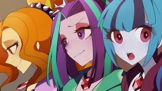 the dazzlings playlist —  nightcore  — Battle Of The Bands Under Our Spell Welcome To The Show [upl. by Sontich]