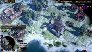 Rusia VS China 1V1 RANKED AOE3 DE [upl. by Anidnamra]