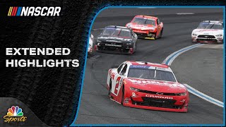 NASCAR Xfinity Series EXTENDED HIGHLIGHTS Ambetter Health 200  71523  Motorsports on NBC [upl. by Dammahom]