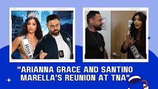 quotArianna Grace and Santino Marella’s Heartwarming Reunion at TNA Victory Roadquot [upl. by Ahsimal]