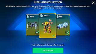 Intel amp Collection Progress Is Finally Available  War Robots [upl. by Pisarik]