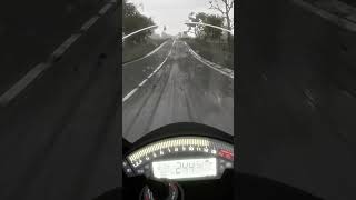 POV Kawasaki ZX10R vs ZZR 1400 Race [upl. by Laroc]