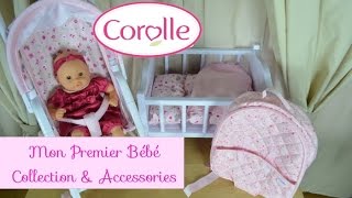 Corolle Mon Premier Bebe Calin Doll amp Accessories [upl. by Adnilem368]