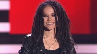 Best Rock amp Metal Blind Auditions in THE VOICE Part 2 [upl. by Annaeg65]